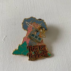 Tower of Terror Mickey and Goofy Disney Pin 2008